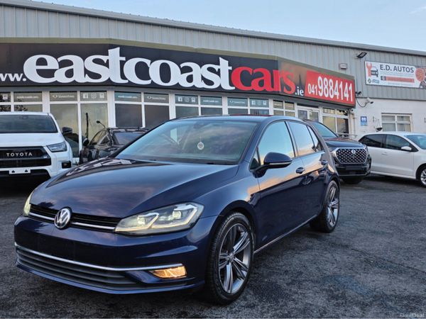 Volkswagen Golf Hatchback, Petrol, 2017, Blue