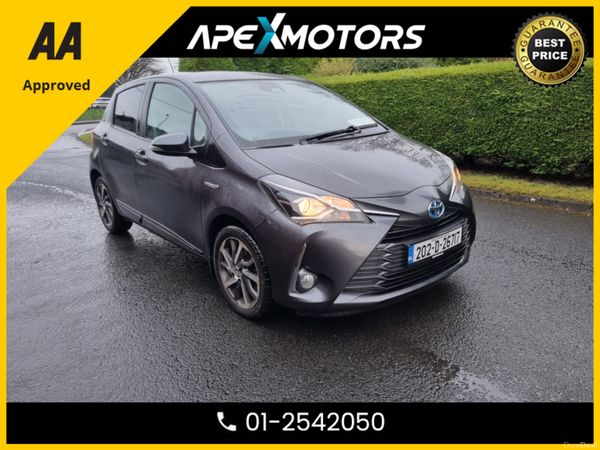 Toyota Yaris Hatchback, Petrol Hybrid, 2020, Grey