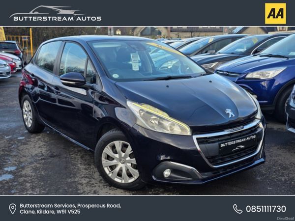 Peugeot 208 Hatchback, Petrol, 2017, Blue
