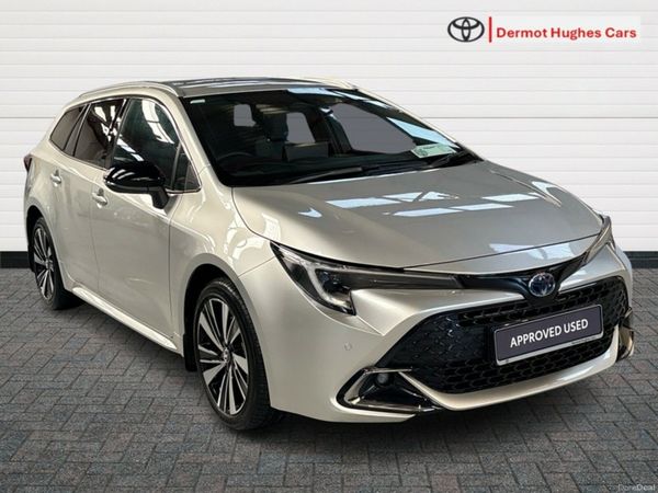 Toyota Corolla Estate, Petrol Hybrid, 2025, Silver