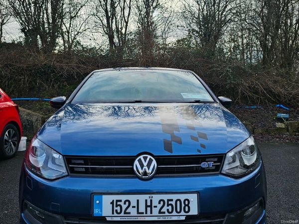 Volkswagen Polo Hatchback, Petrol, 2015, Blue