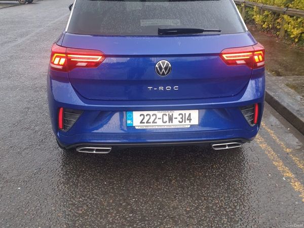 Volkswagen T-Roc SUV, Diesel, 2022, Blue