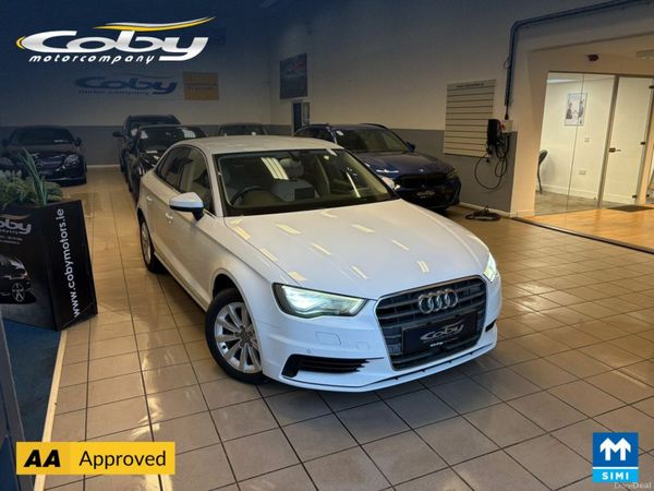 Audi A3 Saloon, Petrol, 2014, White