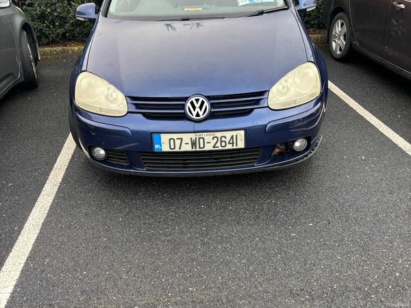 Volkswagen Golf Hatchback, Petrol, 2007, Blue