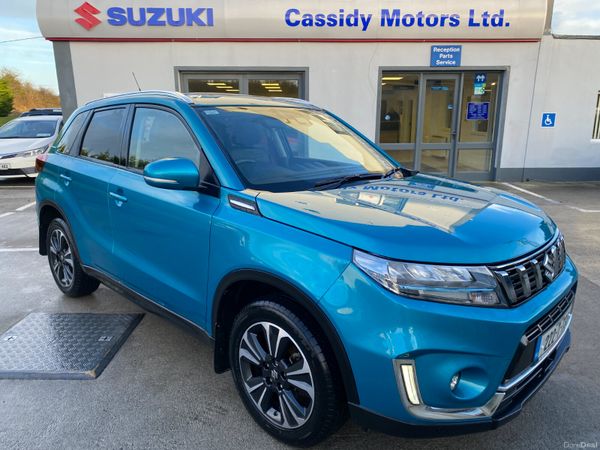 Suzuki Vitara SUV, Petrol Hybrid, 2022, Blue