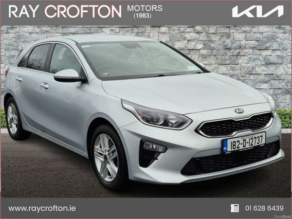Kia Ceed Hatchback, Petrol, 2018, Grey