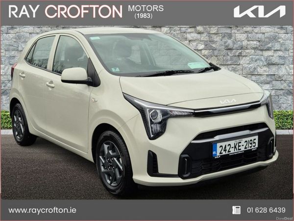 Kia Picanto Hatchback, Petrol, 2024, White