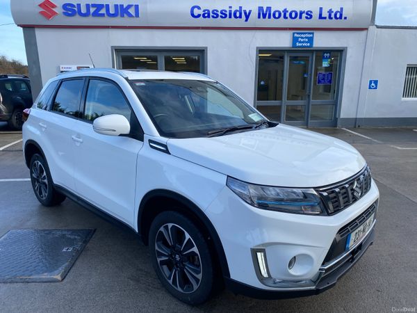 Suzuki Vitara SUV, Petrol Hybrid, 2023, White
