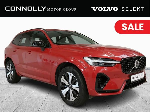 Volvo XC60 SUV, Petrol Plug-in Hybrid, 2025, Red