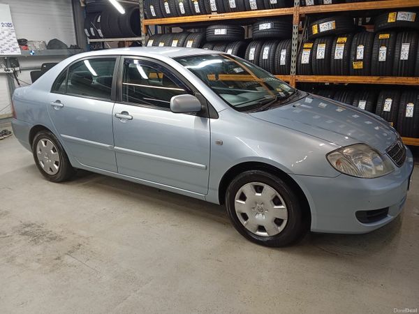 Toyota Corolla Saloon, Petrol, 2005, Blue