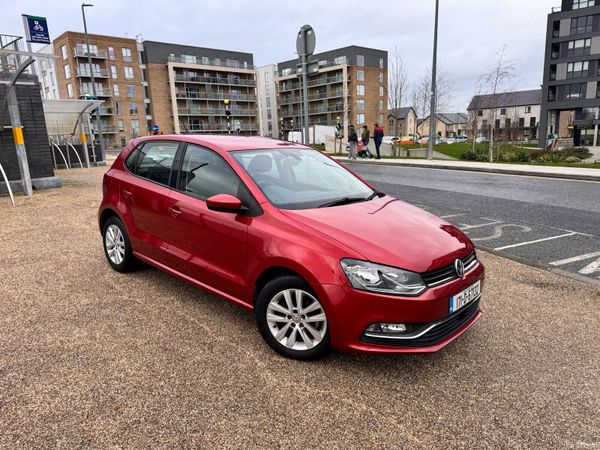 Volkswagen Polo Hatchback, Petrol, 2017, Red
