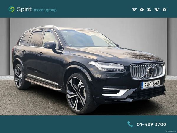 Volvo XC90 SUV, Petrol Plug-in Hybrid, 2024, Black