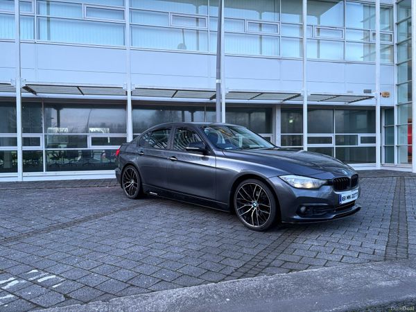 BMW 3-Series Saloon, Diesel, 2016, Grey