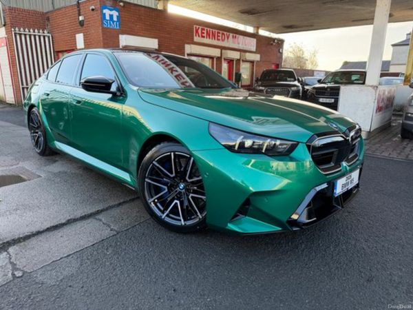 BMW 5-Series Saloon, Petrol Hybrid, 2026, Green