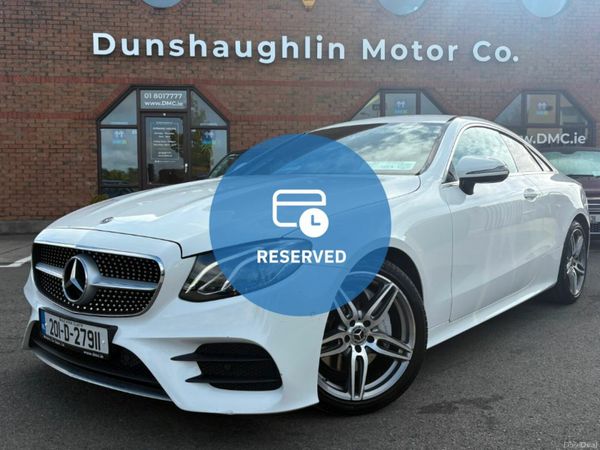 Mercedes-Benz E-Class Coupe, Diesel, 2020, White
