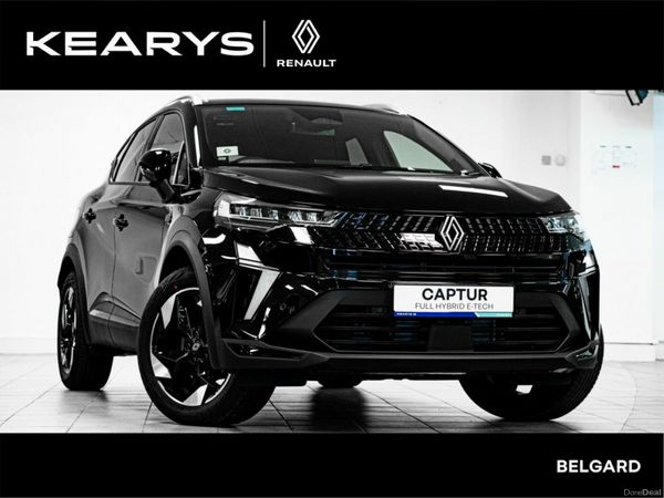 Renault Captur SUV, Petrol Hybrid, 2026, Black