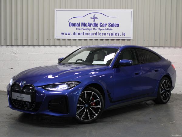 BMW i4 Coupe, Electric, 2022, Blue