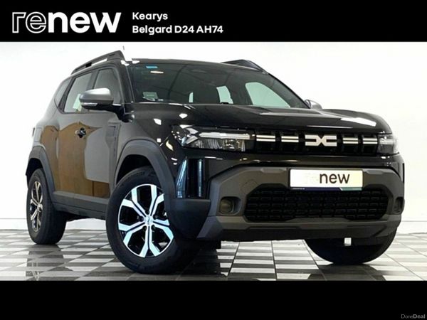 Dacia Duster SUV, Petrol Hybrid, 2025, Black