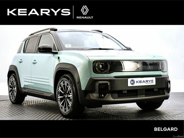 Renault 4 SUV, Electric, 2026, Green