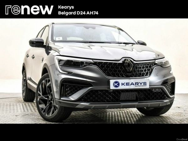 Renault Arkana SUV, Petrol Hybrid, 2025, Grey