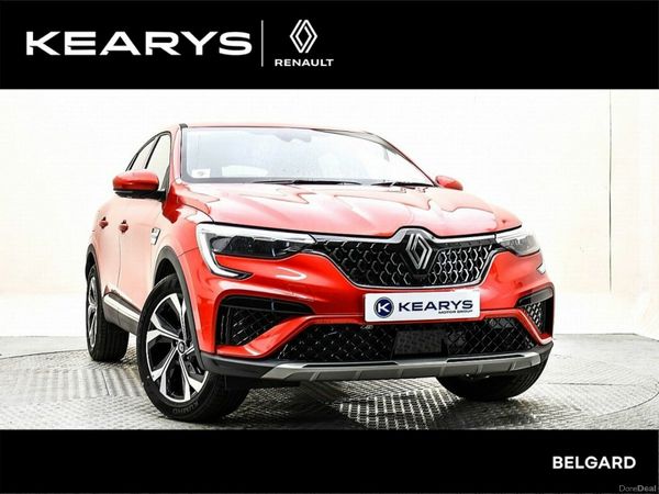 Renault Arkana SUV, Petrol Hybrid, 2025, Red