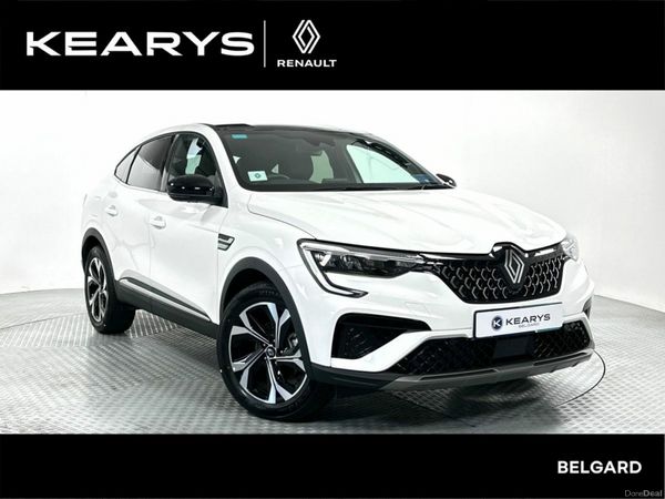 Renault Arkana SUV, Petrol Hybrid, 2024, White