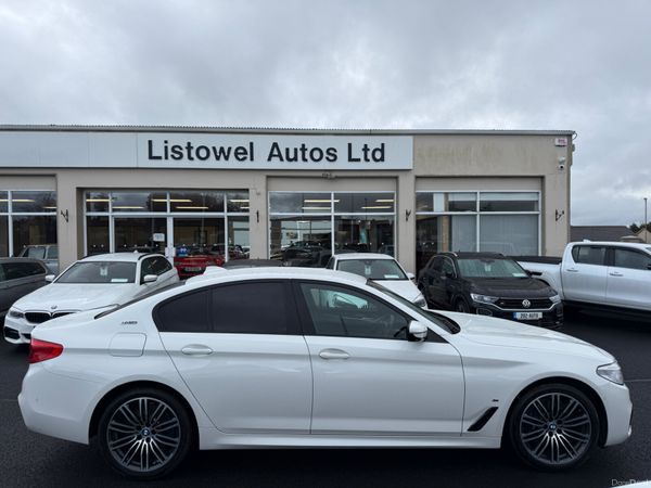 BMW 5-Series Hatchback, Petrol Plug-in Hybrid, 2019, White