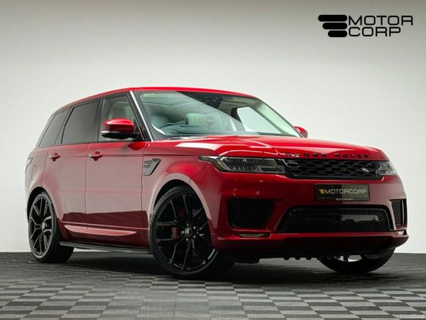 Land Rover Range Rover Sport SUV, Petrol Plug-in Hybrid, 2020, Red