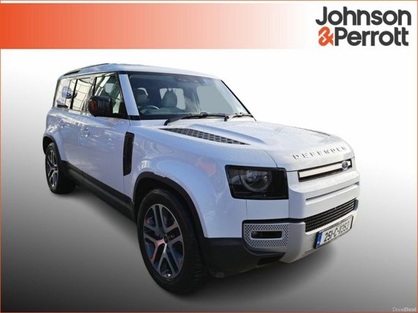Land Rover Defender SUV, Petrol Plug-in Hybrid, 2025, White