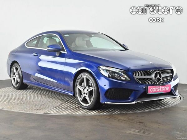 Mercedes-Benz C-Class Coupe, Diesel, 2016, Blue