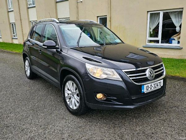 Volkswagen Tiguan SUV, Diesel, 2010, Black