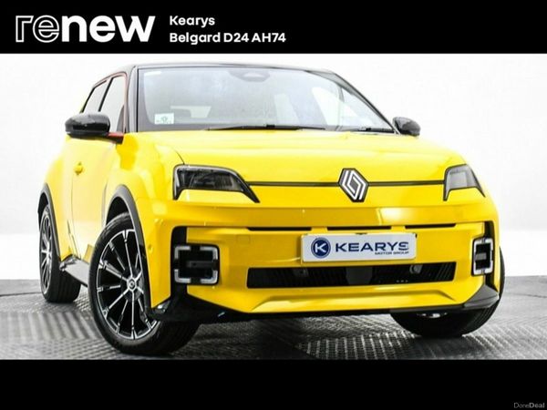 Renault 5 Hatchback, Electric, 2025, Yellow