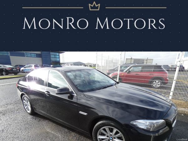 BMW 5-Series Saloon, Diesel, 2015, Black