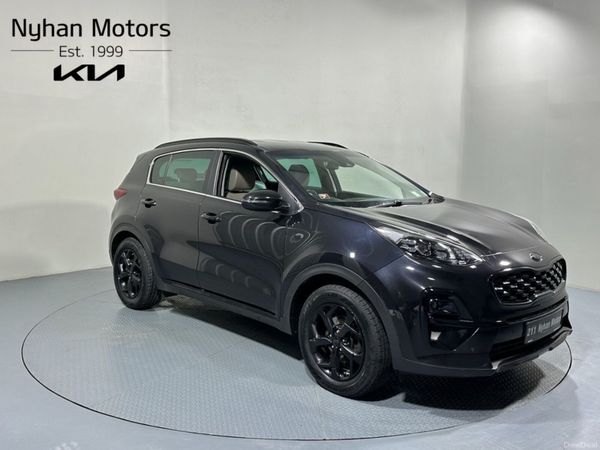 Kia Sportage SUV, Diesel Hybrid, 2021, Black
