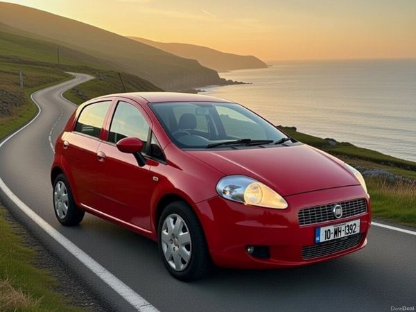 Fiat Punto Hatchback, Petrol, 2010, Red