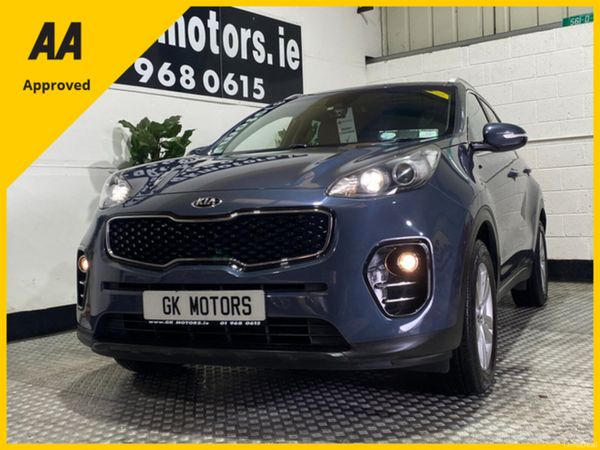 Kia Sportage SUV, Diesel, 2018, Blue