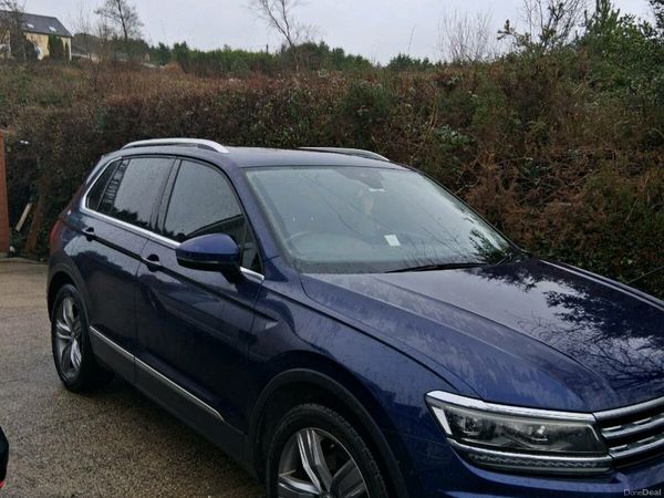 Volkswagen Tiguan SUV, Diesel, 2019, Blue