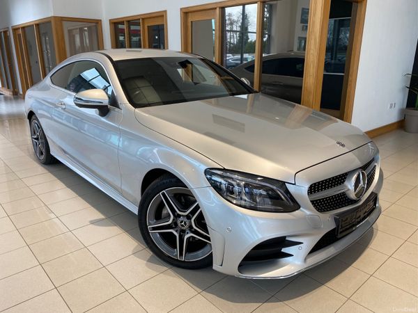Mercedes-Benz C-Class Coupe, Diesel, 2021, Silver