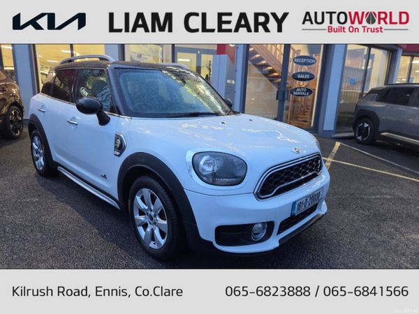 Mini Countryman Hatchback, Petrol Hybrid, 2018, White