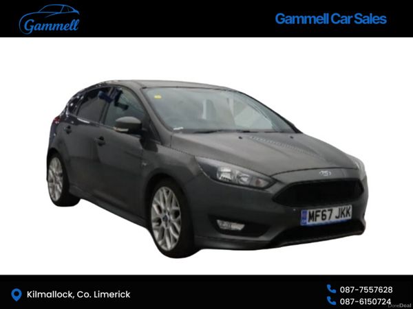 Ford Focus Hatchback, Diesel, 2017, Grey
