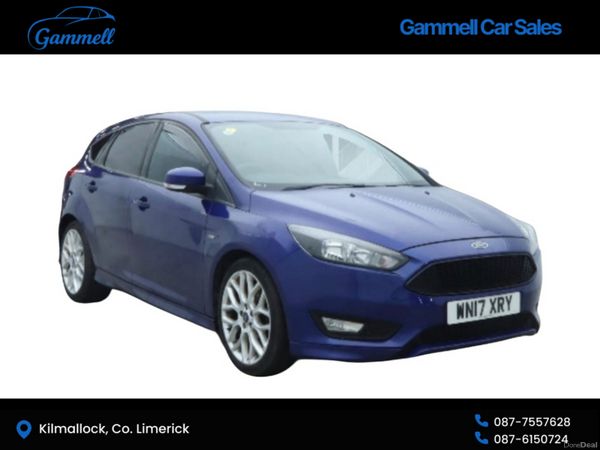 Ford Focus Hatchback, Diesel, 2017, Blue