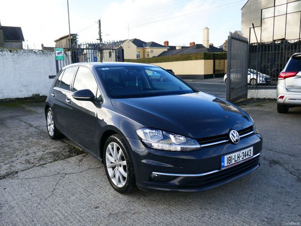 Volkswagen Golf Hatchback, Diesel, 2018, Grey