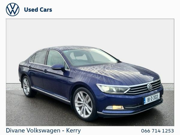 Volkswagen Passat Saloon, Diesel, 2018, Blue