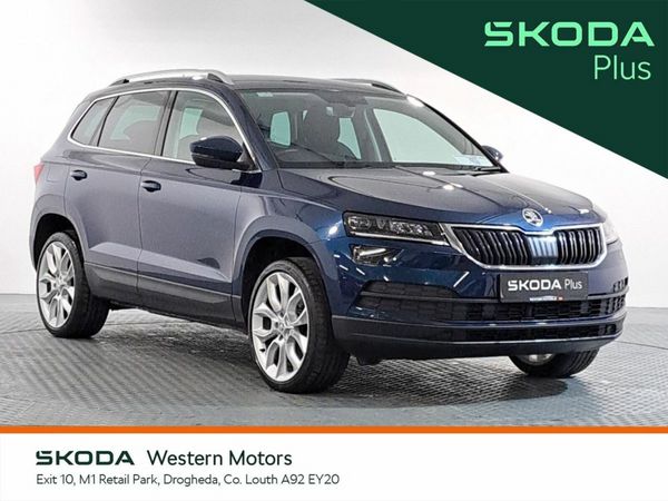 Skoda Karoq Estate, Petrol, 2022, Blue
