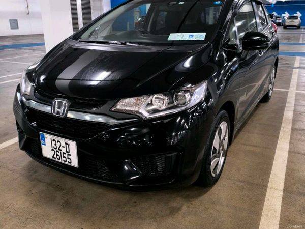Honda Fit Hatchback, Petrol Hybrid, 2013, Black