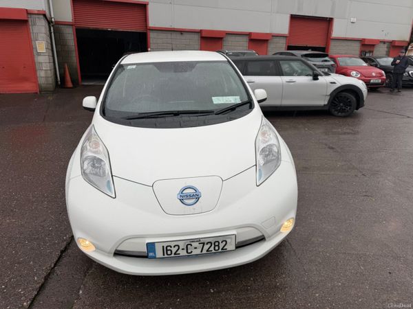 Nissan Leaf Hatchback, Electric, 2016, White