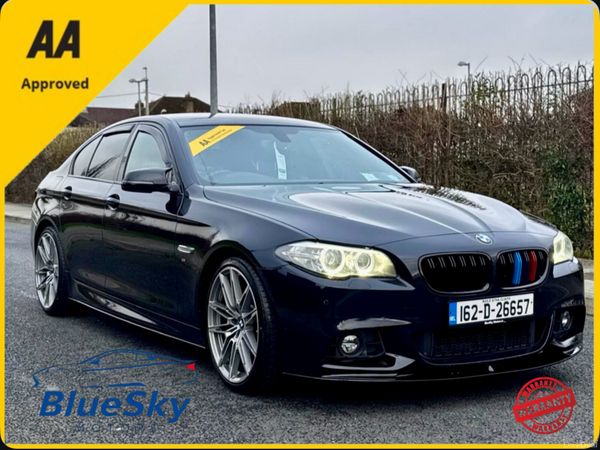 BMW 5-Series Saloon, Diesel, 2016, Black
