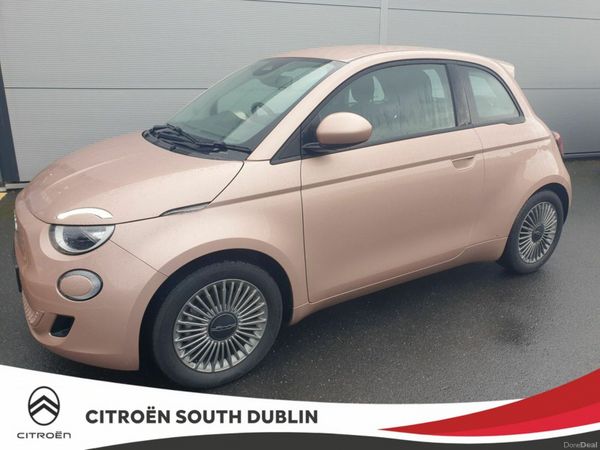Fiat 500 Hatchback, Electric, 2025, Gold