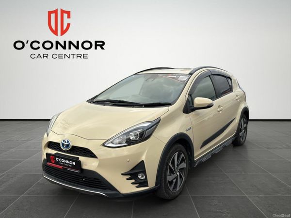Toyota Aqua Hatchback, Petrol Hybrid, 2019, Beige