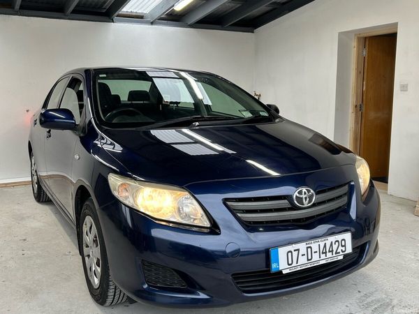 Toyota Corolla Saloon, Petrol, 2007, Blue